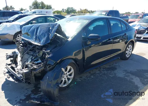 2022 Toyota Corolla Le z USA, uszkodzony, nr VIN 5YFEPMAE7NP341931